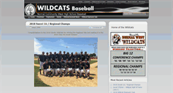 Desktop Screenshot of normalwestbaseball.com